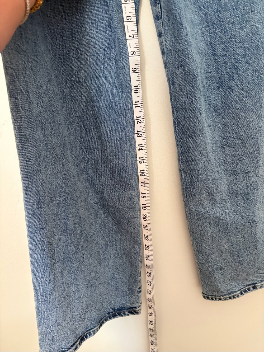 Pilcro Anthropologie Austyn Rhinestone Studded 27 High Rise Denim Jeans - Picture 8 of 13